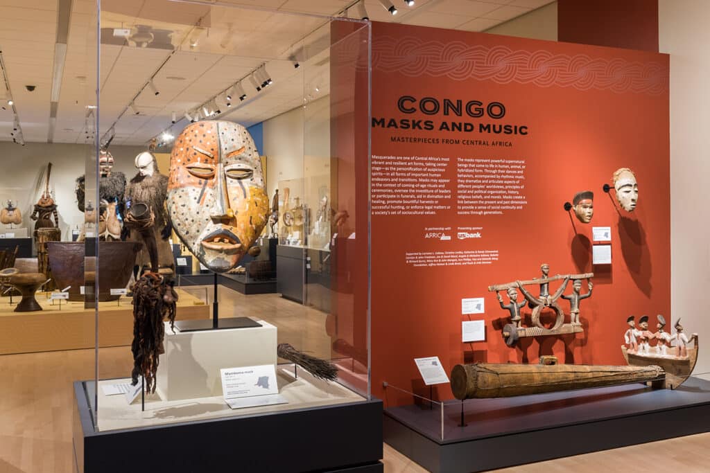 Congo Masks and Music Image