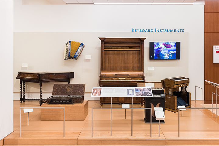 Keyboard Instruments exhibit 